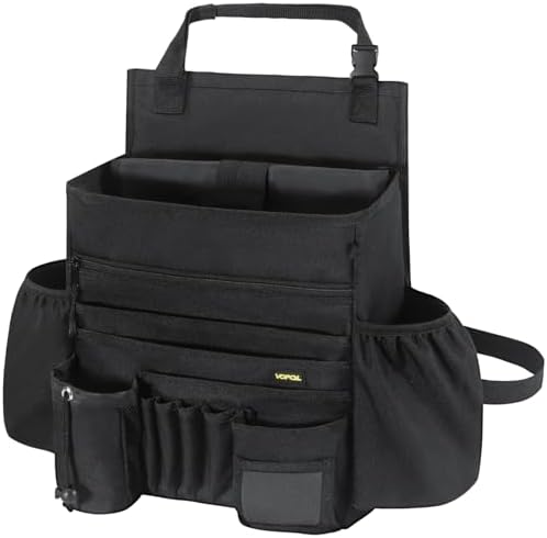 Car Seat Organizer- Multi-Compartment Passenger Seat Organizer, Universal Fit for Front & Back Seats, Ideal for Law Enforcement and Truck Seat Storage, Compatible with Cars, Trucks, and Vans