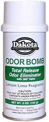 Dakota Odor Bomb Car Odor Eliminator, 5 Ounces, Eliminates Odors Better Than Car Fresheners, Leaves Refreshing Car Scent