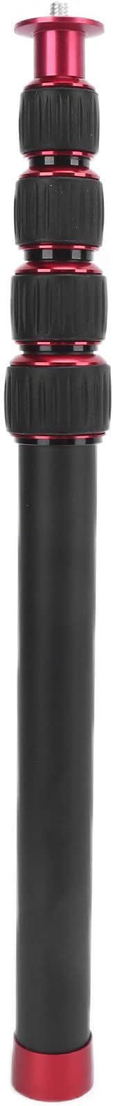 LR-255 Camera Monopod, 13.2-42.5in Extension Pole, 5 Section Aluminium Alloy
