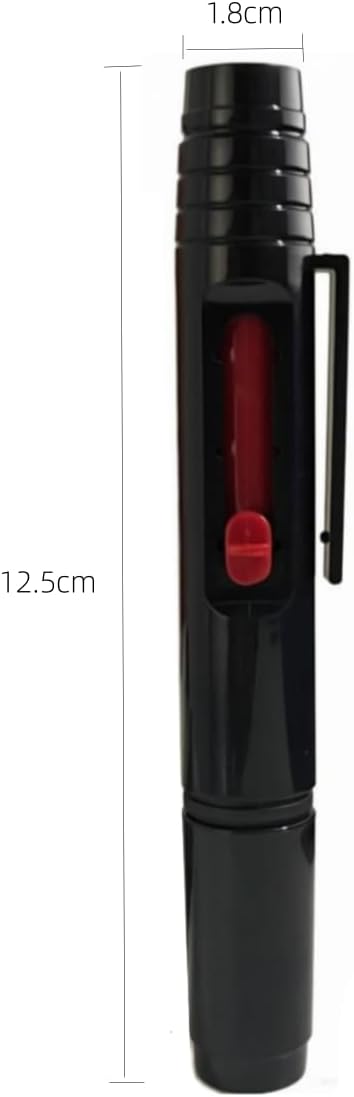 2pcs Lens Cleaning Pen with Carbon Cleaning Head and Brush