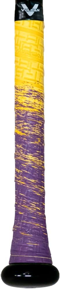 Vulcan Bat Grip - 0.50mm, 1.00mm, 1.75mm | Enhance Baseball & Softball Performance | Multiple Colors Available