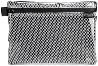 TACTICAL_GEEK Storage A10 EDC Mesh Pouch, Lightweight Travel Carry Bag, Portable Waterproof Organize Nylon Pouches, Multi-Purpose Utility Zipper Bags for Daily Organization Storage