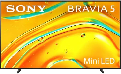 Sony BRAVIA 5 98 inch Mini LED 4K HDR Google TV (2025) K98XR50 Bundle with Samsung 3.0ch All-in-One Soundbar, 2X HDMI Cable and Deco Gear Home Theater Beginner's Guide