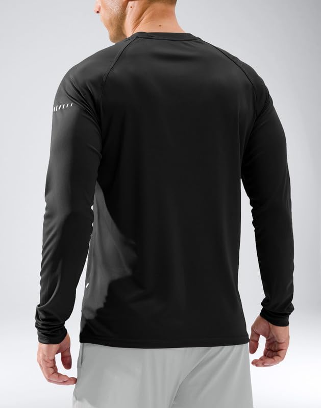Skiennix Men's Long Sleeve Sun Protection Shirt - UPF 50+ | Lightweight & Comfortable