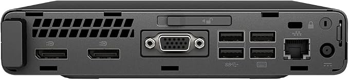 HP Micro Desktop Computer 800 G3 Elitedesk Mini Business PC, Intel Core i5-6500T,16GB DDR4, 512GB SSD,WiFi Type-C Port, New Wired Keyboard Mouse, Windows 11 Pro (Renewed)