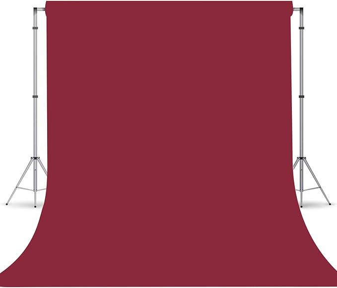 Wine Red Photography Backdrop for Photoshoot, Photo Backdrop Curtain, Perfect