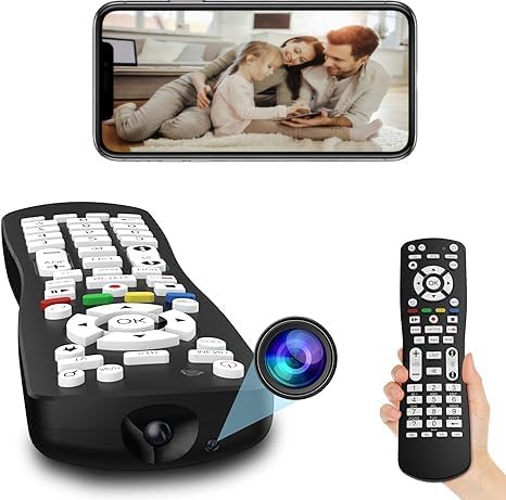 2 in 1 Use WiFi HD 1080P Hidden Camera TV Remote Spy Camera