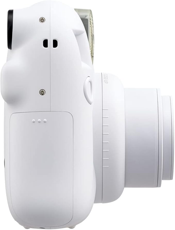 FUJIFILM INSTAX Mini 12 Instant Film Camera | Clay White Bundled