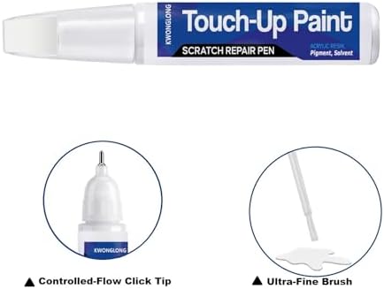 for Chevy Silver Ice Metallic (GAN/WA636R) Car Touch-Up Paint, Compatible with Chevrolet-GMC Car Paint Scratch Repair Kit, Quick & Easy Solution to Repair