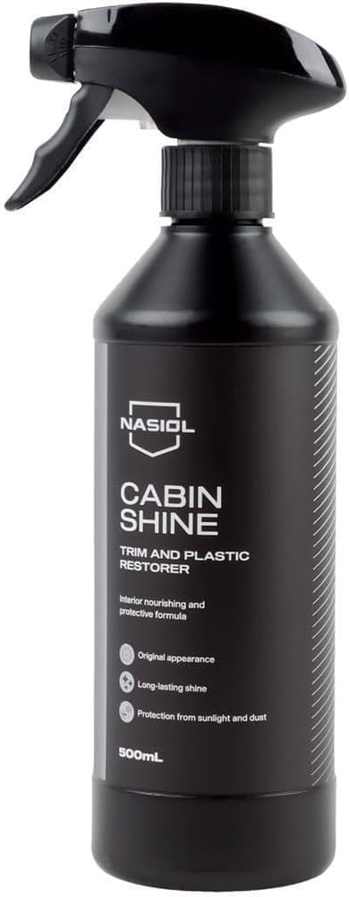 Nasiol Car Nano Protection and Cleaning Package Standard-Advantage Set-(Rain Repellent, Ceramic Coating, Plastic Surface Protection, Fabric Surface Protection, Car Shampoo, Microfiber Cloth)