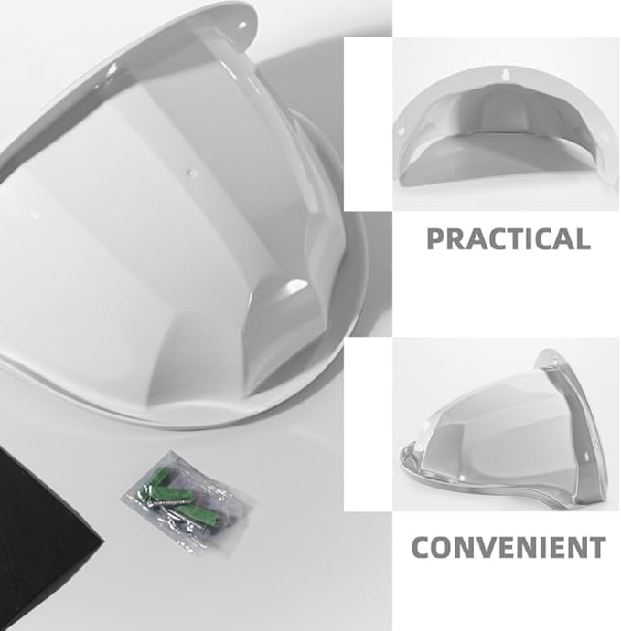 Sun Rain Shade Cover Outdoor, CCTV Security Camera Top Shield Protective Roof