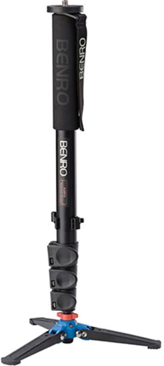 Benro Aluminum Monopod – 4-Section Flip-Lock Monopod
