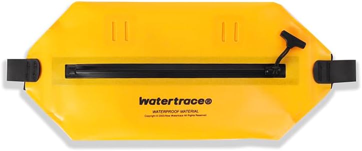 Skiennix Waterproof Fanny Pack - Versatile Crossbody Waist Bag for Kayaking, Rafting & More | Black & Yellow