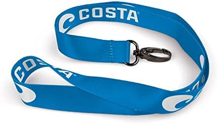 Costa Del Mar BODY_STRAP Costa Del Mar Logo Lanyard, Black