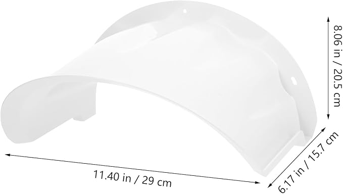 HOMSFOU Outdoor Camera Rain Cover Weatherproof Protective Roof Shield Sun Shade