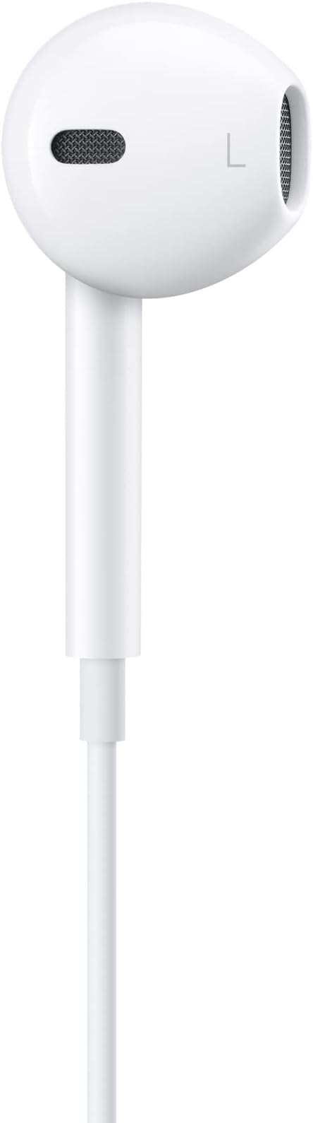 Apple EarPods Headphones with Lightning Connector, Wired Ear Buds for iPhone with Built-in Remote to Control Music, Phone Calls, and Volume | Lightning connector with in-line controller and microphone for music, video playback and phone calls