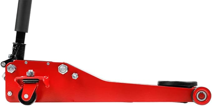 AFF 2 Ton Professional Heavy Duty Steel with 2 Piece Handle, Low Profile, Quick Lift Turner Service Floor Jack, 202T