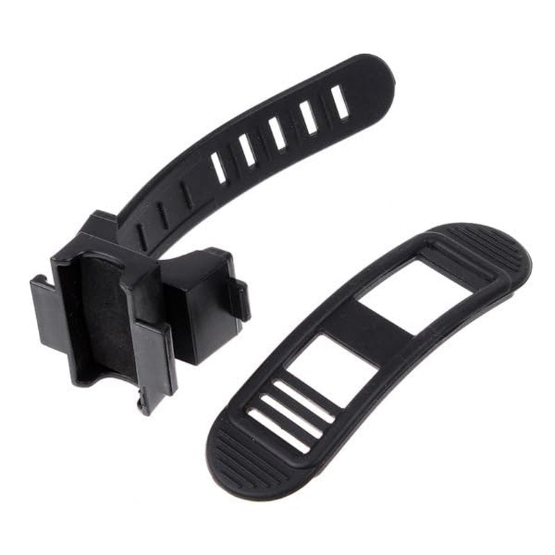 PLIAVAON Bicycle Flashlight Stand - Bicycle Front Handlebar Adjustable Headlamp Flashlight Holder, Pump Clamp - Cycling Gear Accessories, Single Pack