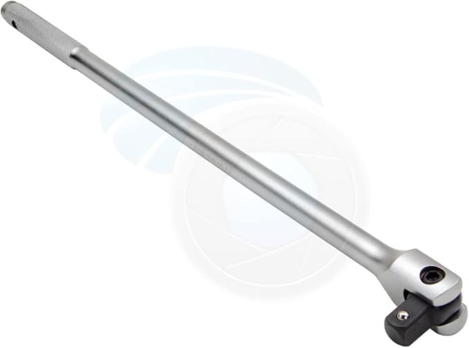 TOLSEN 1/2 Drive Head 18inch Breaker Bar Non-Ratcheting Socket Wrench