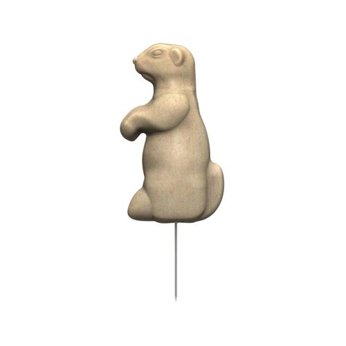 Birchwood Casey 3D Stake Targets | Lightweight Portable Shooting Training Targets with Metal Stake | Pack of 6 | Prairie Dog