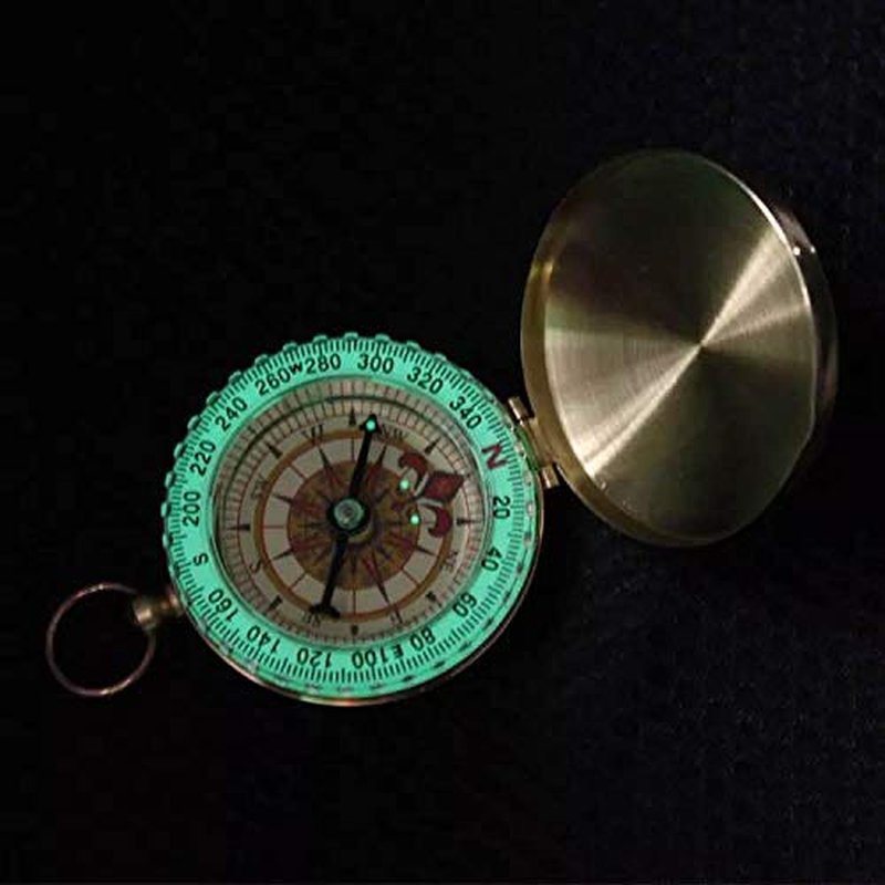SHENQIDZ Camping Survival Compass for Hiking or Camping Pocket Compass for Kids