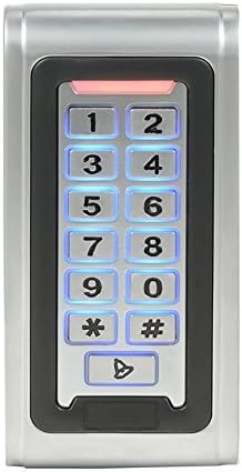 Waterproof Metal Keypad Reader Standard North American Strike Lock TCPIP 2