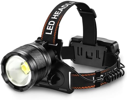 Staaricc Super Bright Headlamp Rechargeable High Lumen/Head lamp for Adults