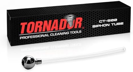 Tornador CT-500 Siphon Tube with Weighted Ball | Fits Z-010, Z-020, & Z-030 Tools | Multi-Angle Cleaning | Reliable Liquid Transfer | Durable Replacement for Car Detailing Pros