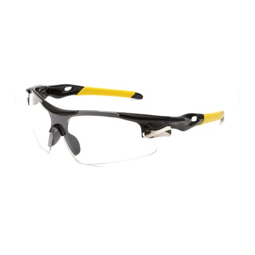 JJ LMS Pickleball Protective Eyewear – Clear Lens Sports Goggles with Adjustable Strap | Anti-Fog Safety Glasses for Indoor & Outdoor Play