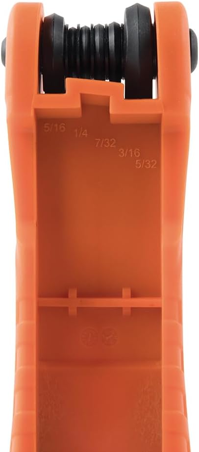 Klein Tools 70553 3-Piece Pro Folding Hex Key Set, Metric, SAE, Torx Sizes, 31 Keys, Industrial Strength Heat Treated Alloy Steel