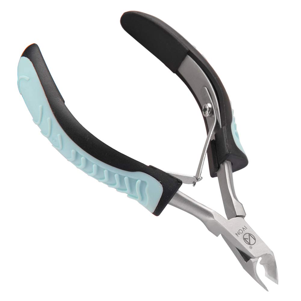Ivon Cuticle Trimmer, Non-Slip Professional Cuticle Nipper Stainless Steel Cutter