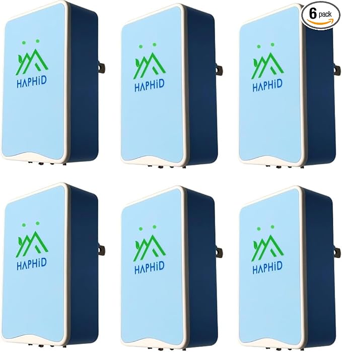 Ionizer Air Purifier, Plug In Air Purifier [Upgraded] with 80 Million Anions/Sec Ion Technology, Air Ionizer for Home to Purify: Pet Odor, Various Smell, Etc