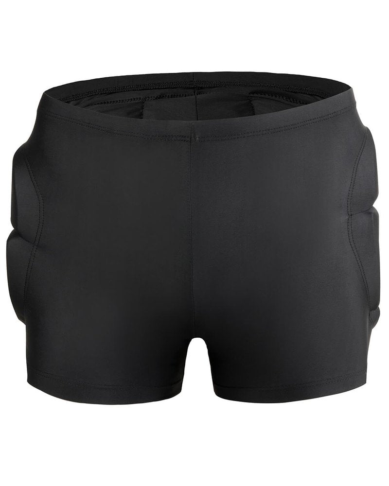 Reomoto Kids Hip Protection Pads Shorts Skiing Skating Snowboard Hip Protection Pads for Teenagers (Black, XL)