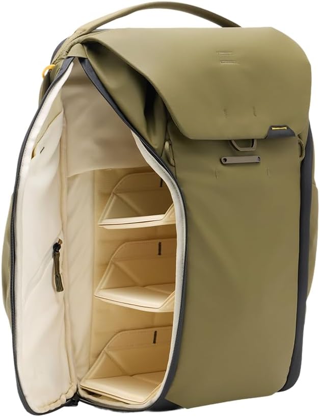 Peak Design Everyday Backpack 30L, MagLatch Top, Dual Side Access, FlexFold