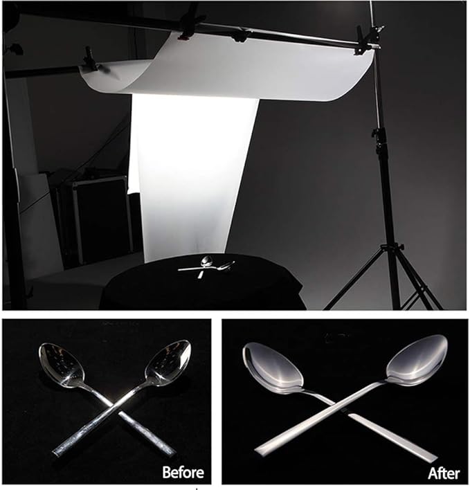 Diffusion Film Filter Sheet 6 Packs Kit 15.7x19.6inches/ 40x50cm Lighting Gel