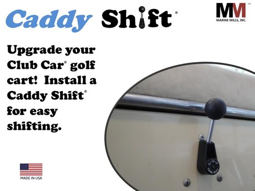 Caddy Shift Club Car DS Precedent Golf Cart Forward Reverse Shift Lever Handle - Club Car Accessories & Parts - Ergonomic Shifter Knob Upgrade - Direct Replacement for Your Golf Cart