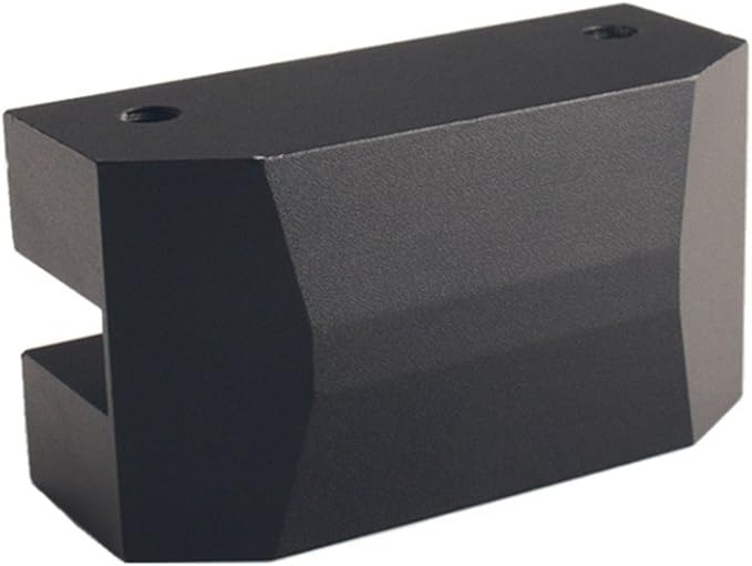Dewhel Jack Pad Adapter Billet Anodized Black Aluminum Floor Jack for 5th Gen Camaro 10-15 Lexus GSF Ford Focus