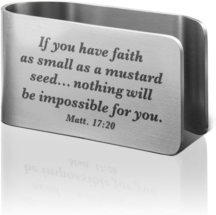 Psalm 23 Car Visor Clip, Christian Faith Visor Clip for Men Women