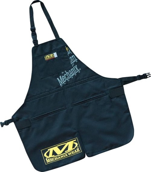 Mechanix Wear Shop Apron - Heavy-Duty Work Apron with Liquid Resistance & Multiple Pockets - Black