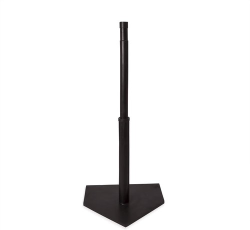 Champion Sports Deluxe Batting Tee - Adjustable Rubber Baseball & Softball Tee for Home Use, Multiple Styles