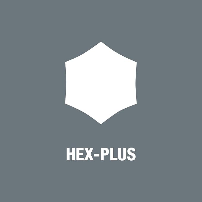 WERA 05021909001 950/9 Hex-Plus 2 L-Key Set, Metric, Chrome-Plated, 9 Pieces