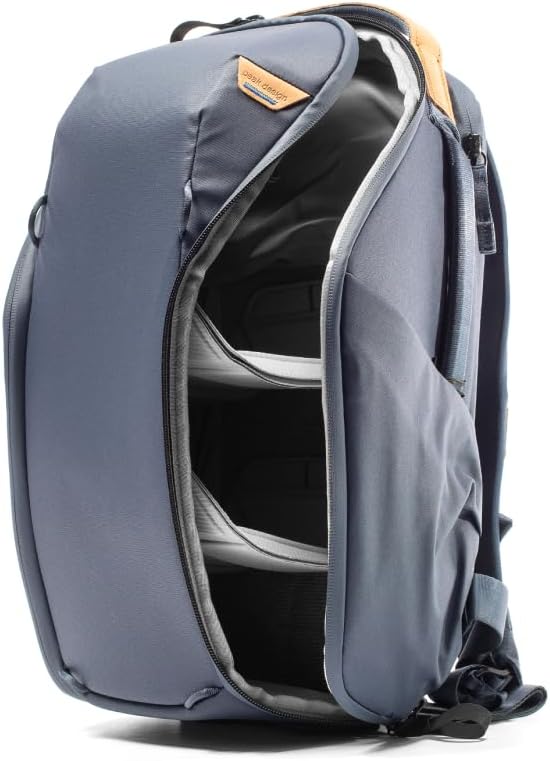 Peak Design Everyday Backpack Zip 20L, 270-Degree Zip, Dual Side Pockets