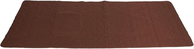 Waterproof Dog Bed Cover, Slip, Washable Pet Blanket Sofa Furniture Protector, Brown 52x82in - Double Sided Waterproof, Secure Non Slip Bottom, Ideal for Dogs and Cats (30x70in/ 76.2x177.8cm)