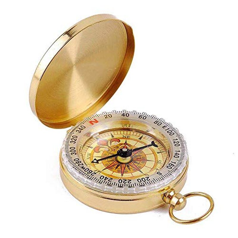 SHENQIDZ Camping Survival Compass for Hiking or Camping Pocket Compass for Kids
