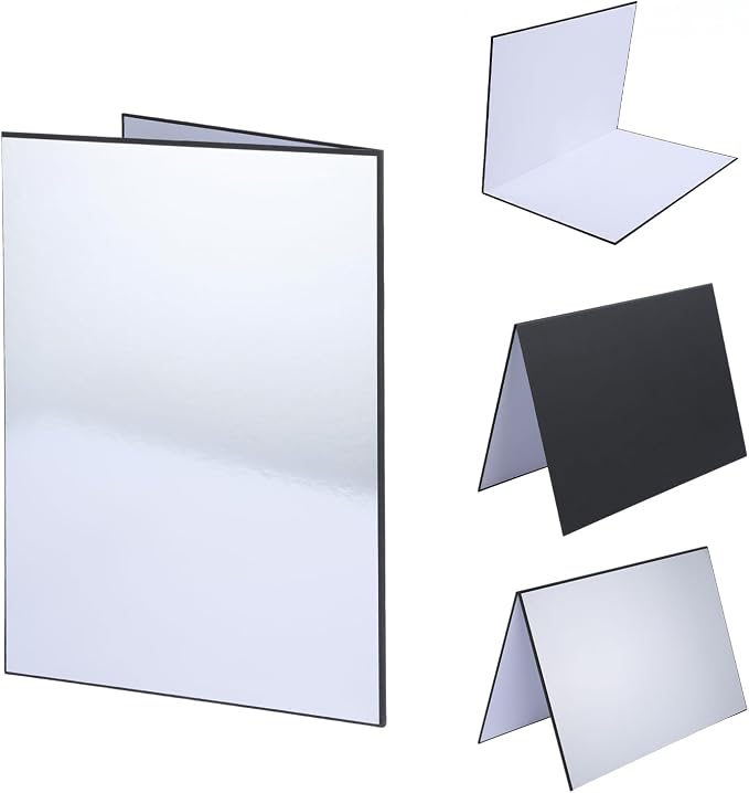 UTEBIT 3 in 1 Photography Reflector Cardboard, Product and Food Photo Shooting