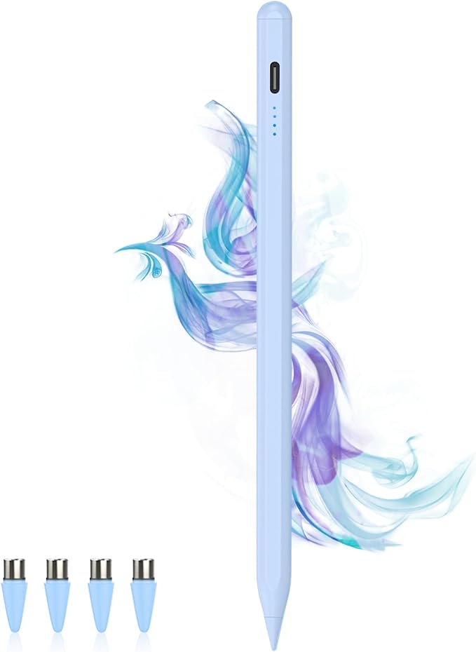 Stylus Pens for Touch Screens Power-Display Tablet Pen POM Tip Magnetic Digital