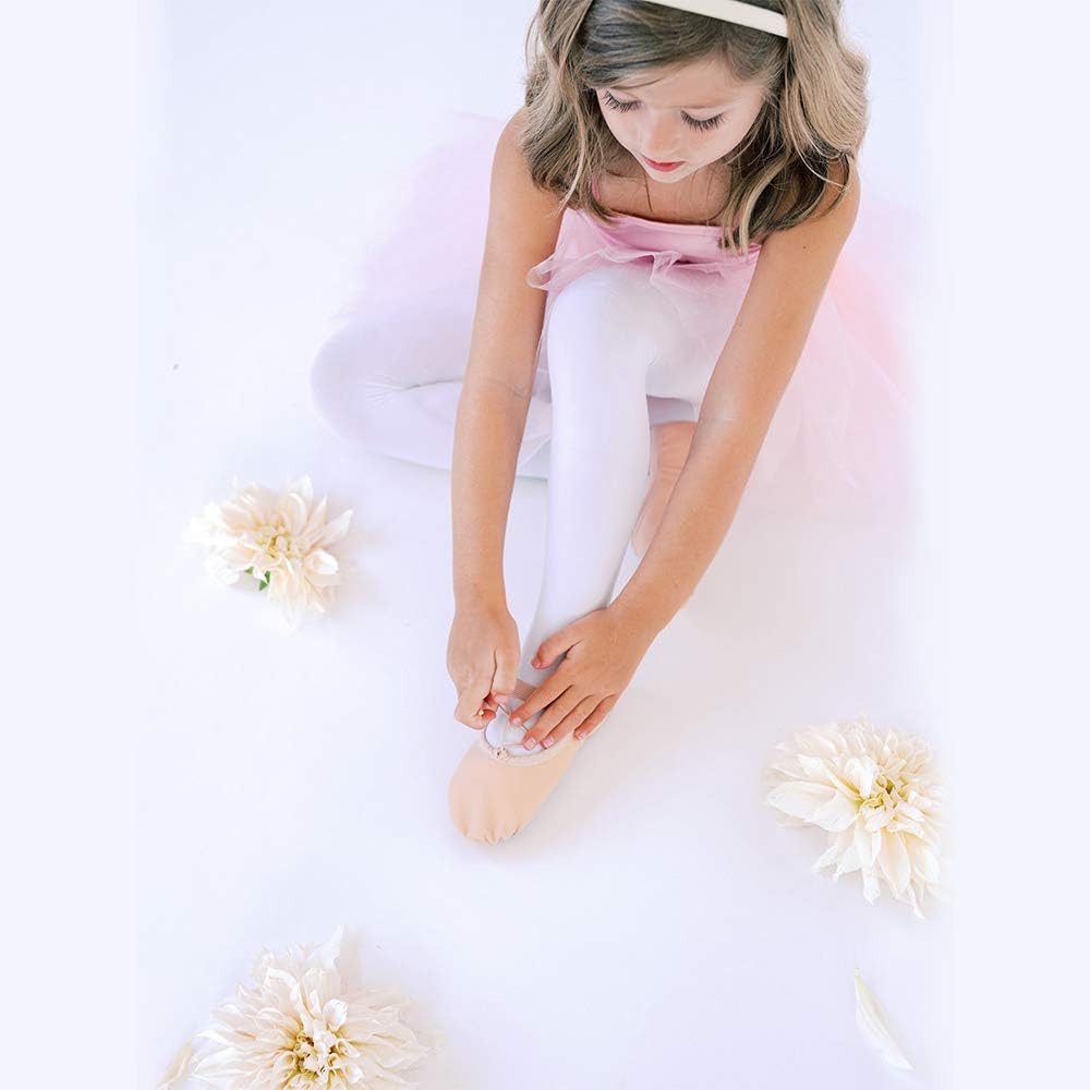 Stelle Ballet Shoes - Soft Leather Slippers for Girls & Boys | Toddler to Big Kid Sizes