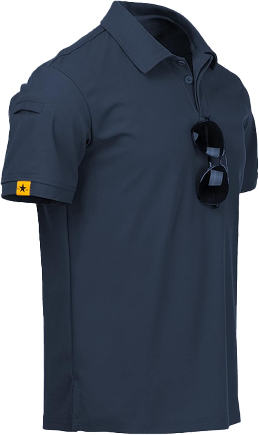 ZITY Men's Polo Shirt - Short Sleeve Tactical Golf T-Shirt | Stylish Casual Athletic Wear