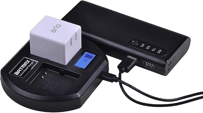 Batmax LCD Dual Battery Charger Station Replacement
