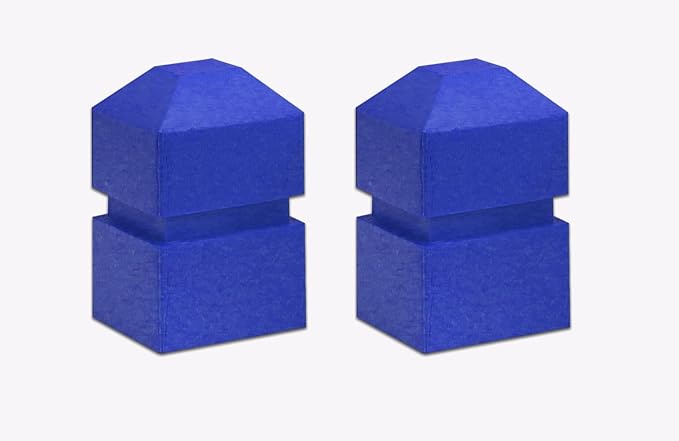 GTM1400 Recycled Plastic Beveled Tee Markers, (Set of 2 or Set of 18)